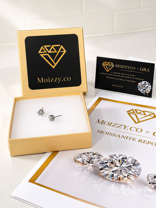 Moissanite Earrings